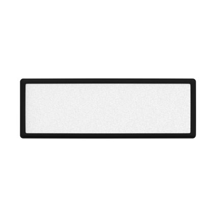 Osram - LED Dimbart takarmatur för badrum PLANON EASYFIX LED/24W/230V 2600-6000K 20x58 cm IP54 svart + fjärrkontroll