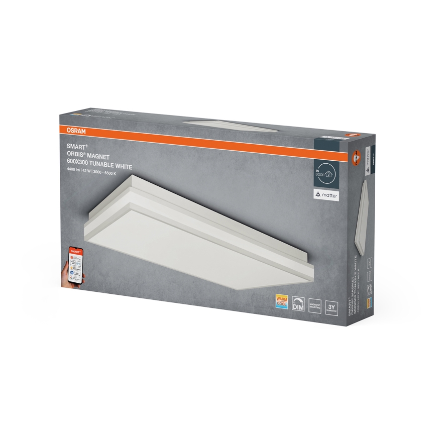 Osram - LED dimbar takarmatur SMART+ MAGNET LED/42W/230V 30x60 cm 3000-6500K Wi-Fi