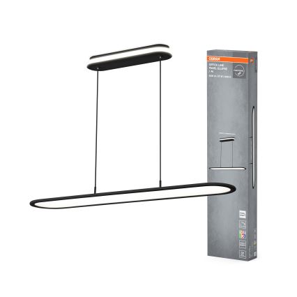 Osram - Dimbar LED-pendel på vajer OFFICE LINE LED/57W/230V 4000K 100 cm CRI 90 svart