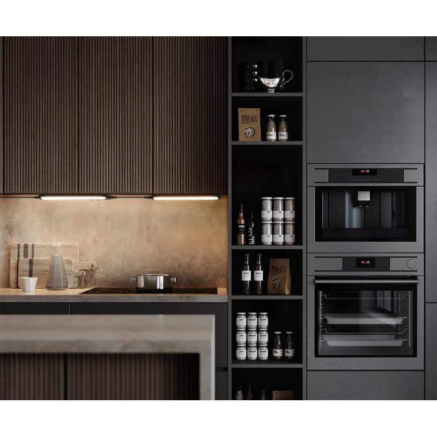 Osram - LED dimbar underskåpsarmatur LINEAR TURN LED/6W/230V 3000/4000/6500K 35 cm svart