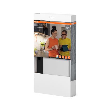 Osram - LED-dimmbar underskåpsarmatur med rörelsesensor UNDERCABINET LED/7,5W/230V 3000/4000/6500K 20x30 cm svart