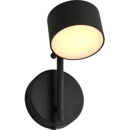 Osram - Dimbart väggarmatur med beröringsstyrning DECOR KYOTO LED/12W/230V CRI 90 svart