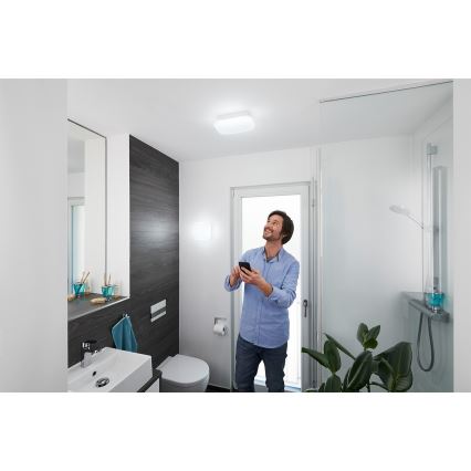 Osram - Dimmbar LED-taklampa för badrum SMART+ AQUA LED/12W/230V 3000-6500K IP44 Wi-Fi