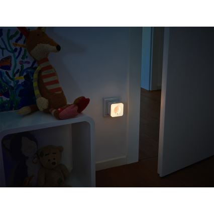 Osram - Dimbart LED-SCHUKO-uttag med belysning SMART+ NIGHTLIGHT 3680W/230V Wi-Fi