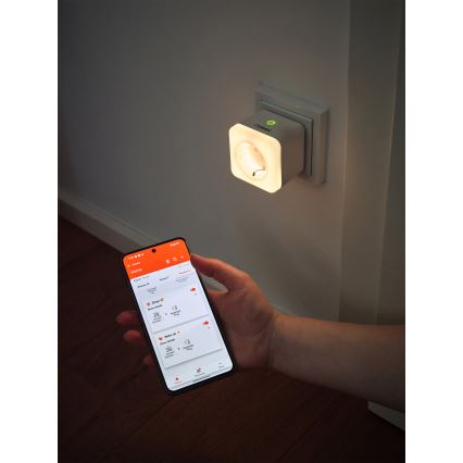 Osram - Dimbart LED-SCHUKO-uttag med belysning SMART+ NIGHTLIGHT 3680W/230V Wi-Fi