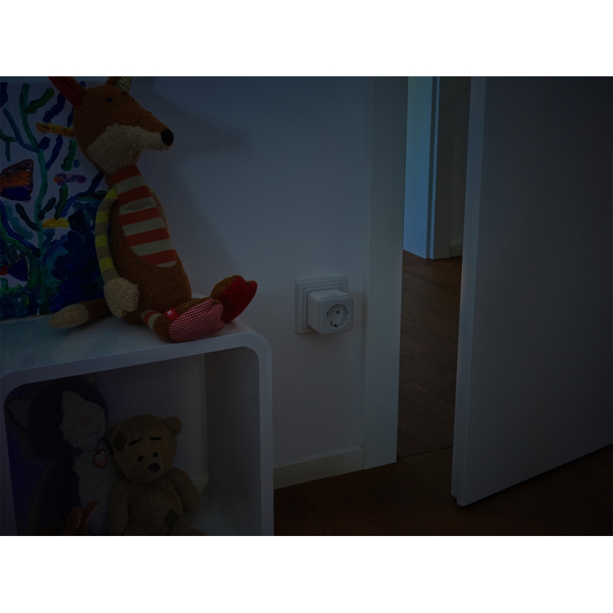 Osram - Dimbart LED-SCHUKO-uttag med belysning SMART+ NIGHTLIGHT 3680W/230V Wi-Fi