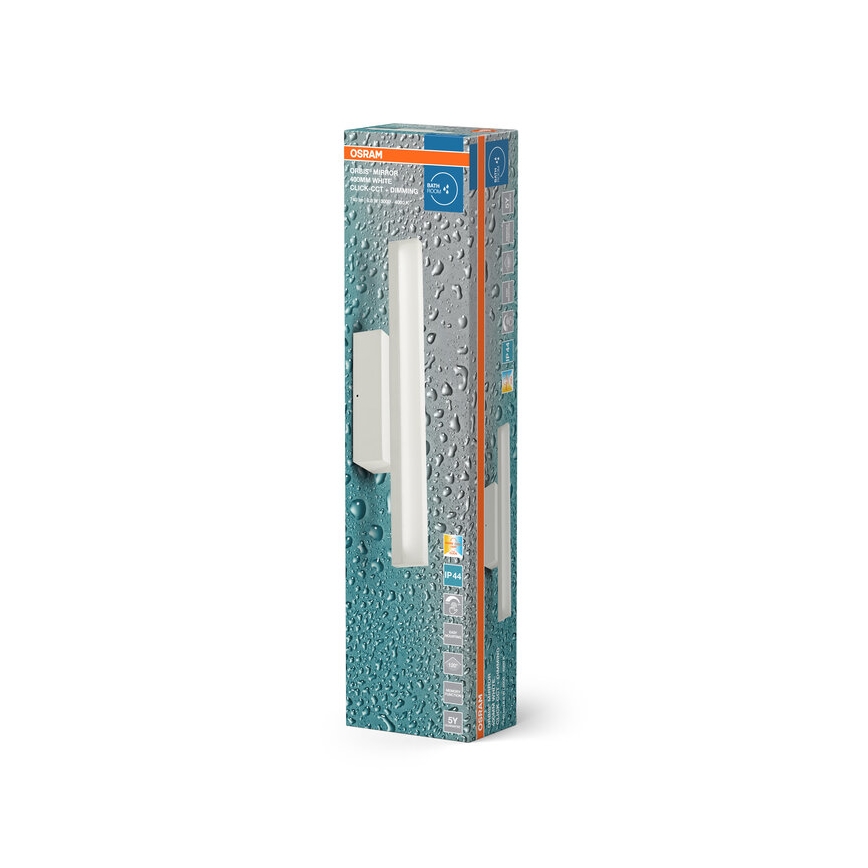 Osram - Dimmbar LED-spegelbelysning ORBIS MIRROR LED/6,8W/230V 40 cm 3000/4000K IP44 vit