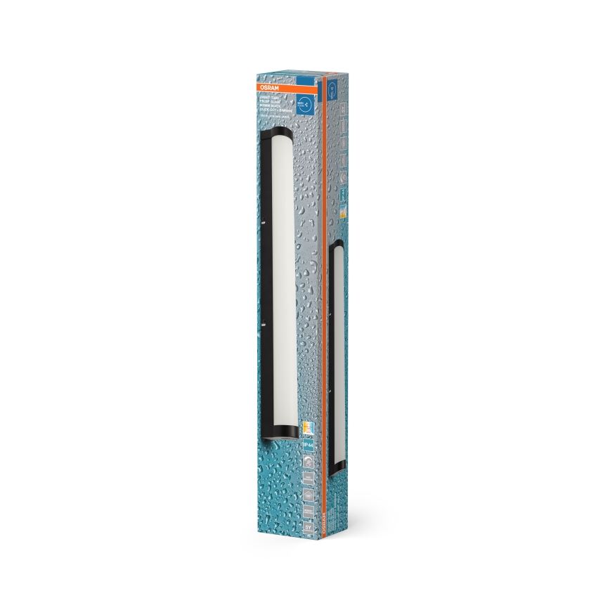 Osram - LED dimbar spegelbelysning ORBIS TUBE LED/12W/230V 60 cm IP44 svart