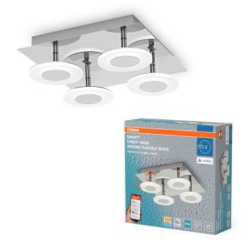 Osram - LED Dimmbar takarmatur för badrum SMART+ WAVE LED/24W/230V 3000-6500K IP44 Wi-Fi