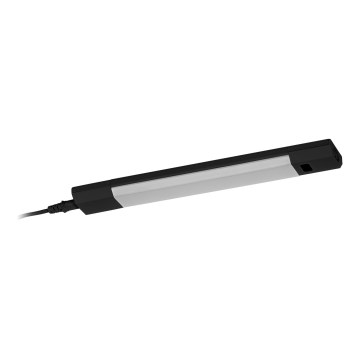 Osram - LED-dimmbar underskåpsarmatur med rörelsesensor LINEAR EDGE LED/4W/230V 3000/4000/6500K 30 cm svart