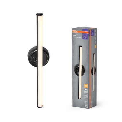 Osram - LED-dimmbar, uppladdningsbar, touchstyrd vägglampa NIGHTLUX LED/1,8W/5V svart