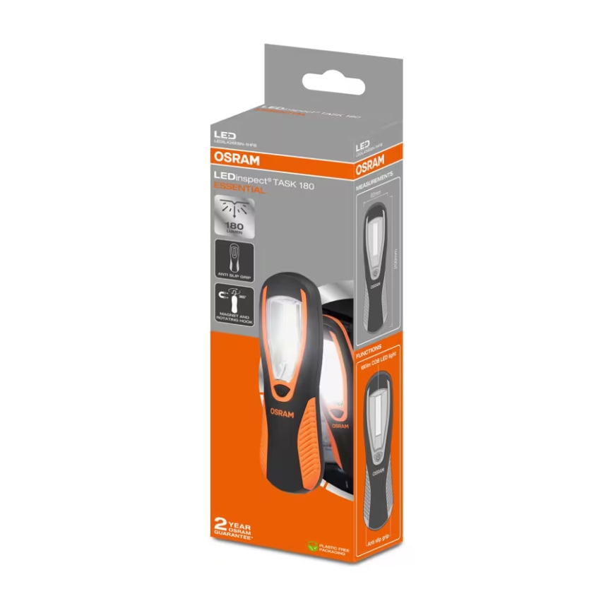 Osram - LED-ficklampa LEDINSPECT TASK 180 ESSENTIAL LED/3W/3xAAA