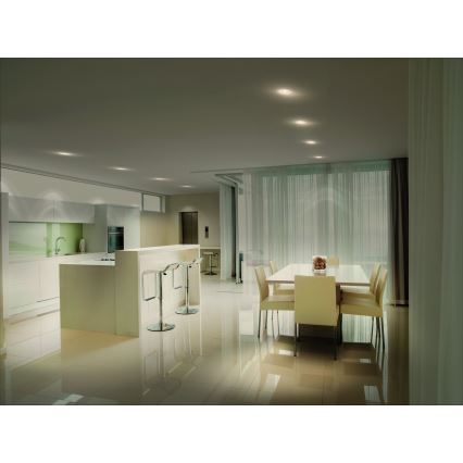 Osram - LED infälld spotlight SPOT 1xGU10/4,3W/230V 2700K Ra 90 vit
