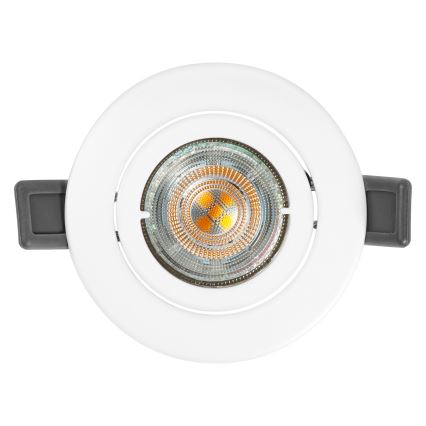 Osram - LED infälld spotlight SPOT 1xGU10/4,3W/230V 2700K Ra 90 vit
