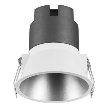 Osram - LED-infälld takarmatur SPOT TWIST LED/10W/230V 4000 K Ø 9,3 cm vit/silver