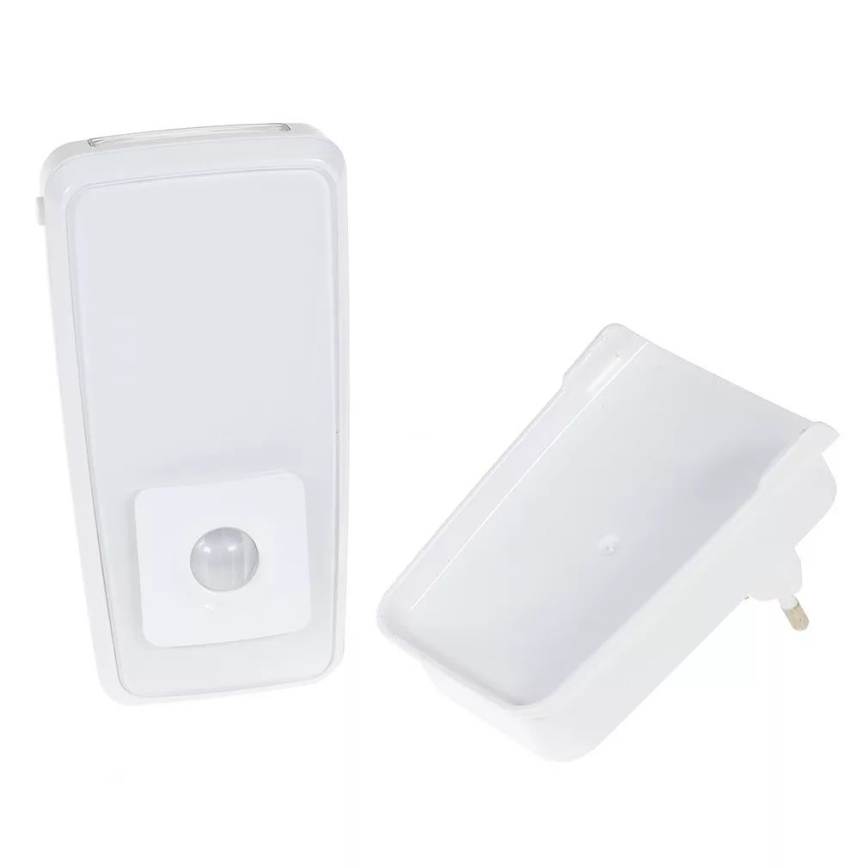 Osram - LED nattlampa för vägguttag med sensor LUNETTA LED/2W/230V