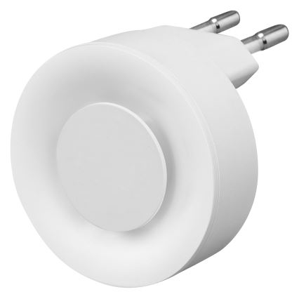 Osram - LED nattlampa med rörelse- och skymningssensor LUNETTA LED/0,31W/230V vit