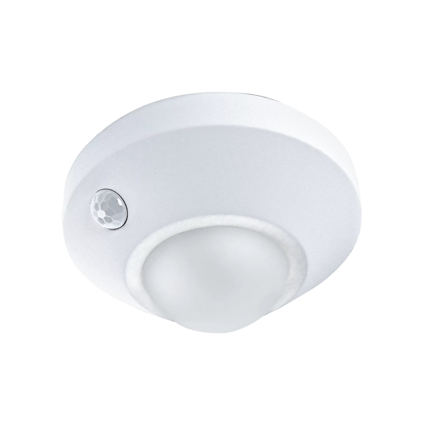 Osram - LED nattlampa med sensor NIGHTLUX LED/2W/3xAA vit
