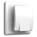 Osram - LED nattlampa med skymningssensor LUNETTA LED/0,3W/230V vit