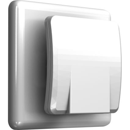 Osram - LED nattlampa med skymningssensor LUNETTA LED/0,3W/230V vit