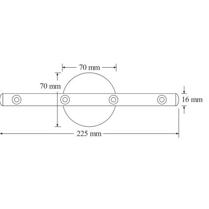 Osram - LED-orienteringslampa LEDSTIXX LED/0,6W/3xAAA