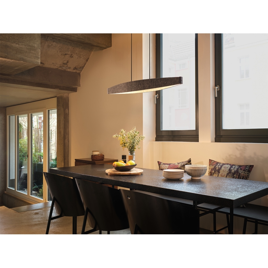 Osram - LED-pendel DECOR FLAT LED/23W/230V grå