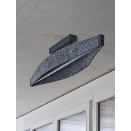 Osram - LED-plafond DECOR FLAT LED/23W/230V grå