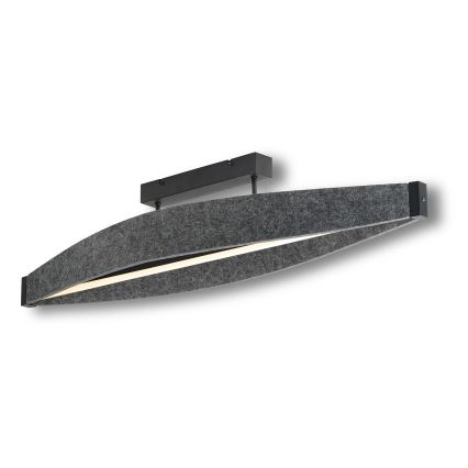 Osram - LED-plafond DECOR FLAT LED/23W/230V grå