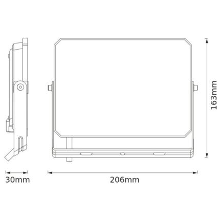 Osram - LED-reflektor FLOODLIGHT LED/50W/230V 3000K IP65