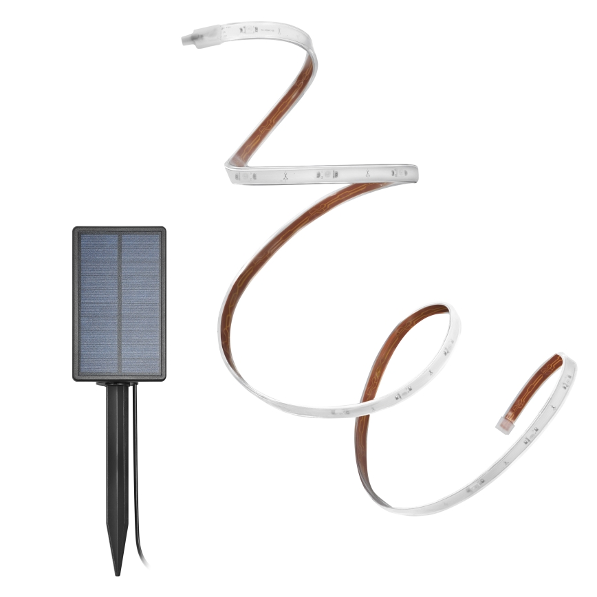 Osram - LED RGBW dimbar solcells-LED-remsa FLEX MAGIC 5m LED/1,6W/3,7V 2000 mAh IP44 + fjärrkontroll