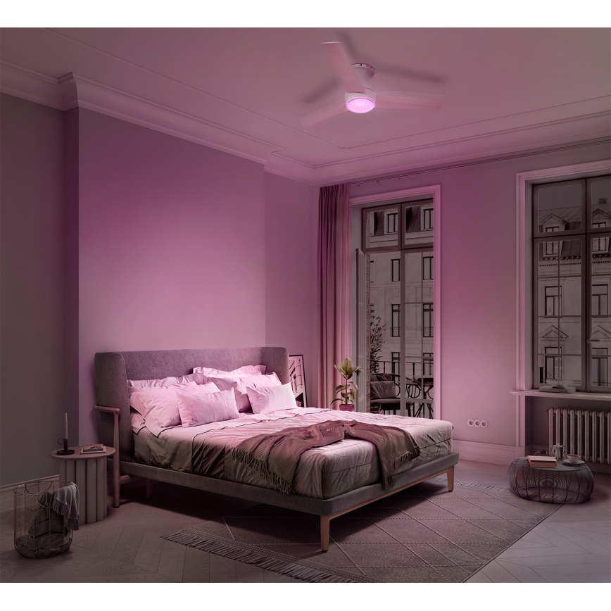 Osram - RGB-LED dimmbar takfläkt NORDES LED/18W/230V 3000-6500K + fjärrkontroll