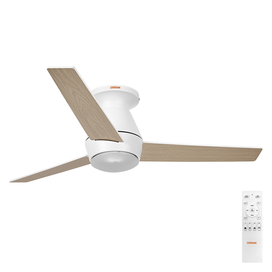 Osram - RGB-LED dimmbar takfläkt NORDES LED/18W/230V 3000-6500K + fjärrkontroll