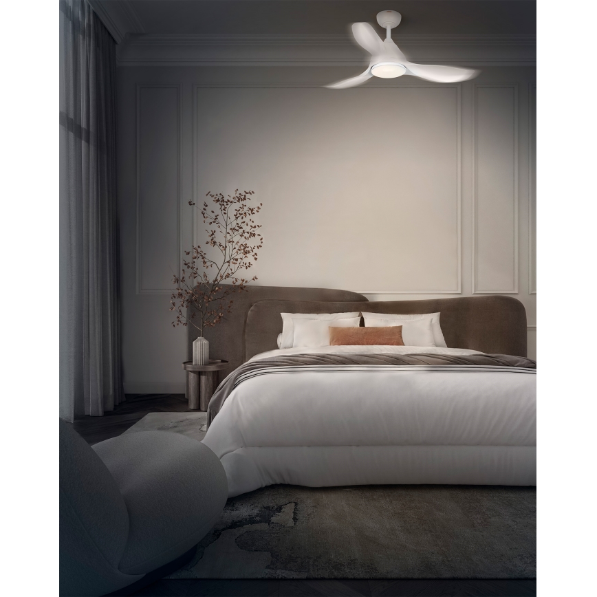 Osram - LED RGB Dimmbar takfläkt NORDES LED/18W/230V 3000-6500K + fjärrkontroll