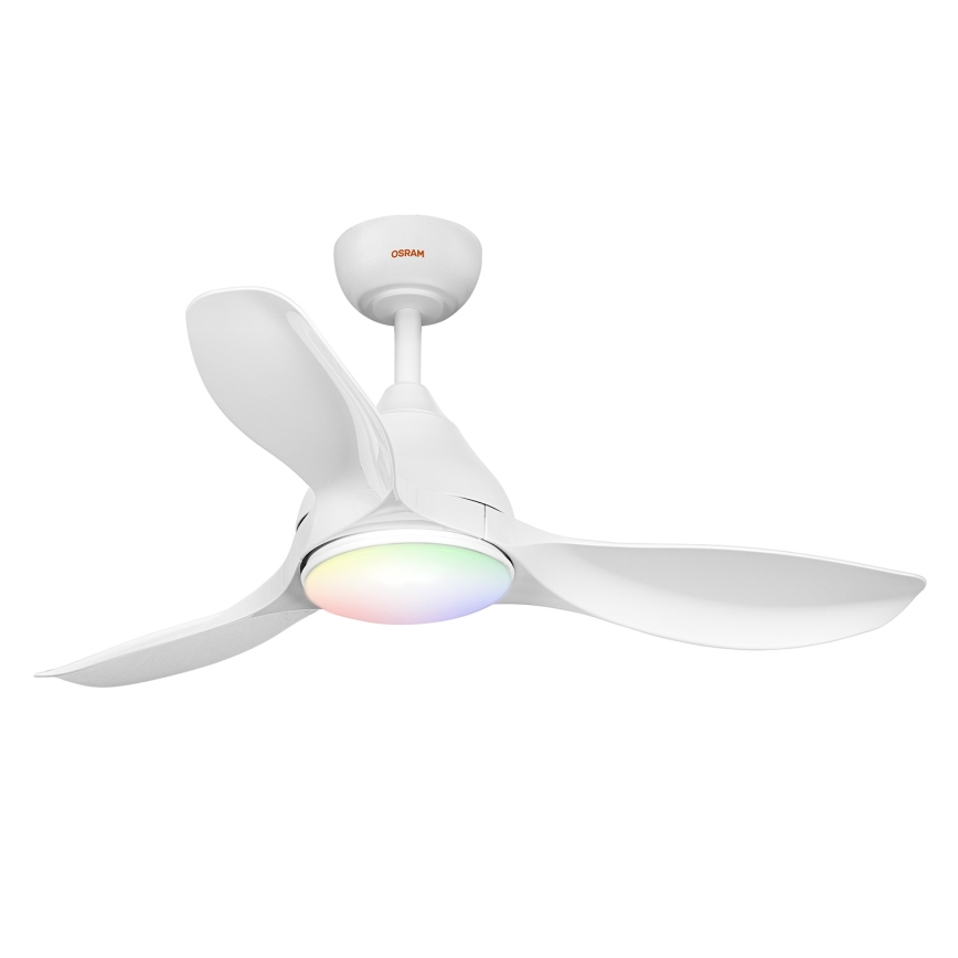Osram - LED RGB Dimmbar takfläkt NORDES LED/18W/230V 3000-6500K + fjärrkontroll