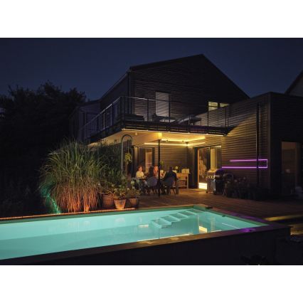 Osram - LED RGB Dimmbar utomhusremsa FLEX 10m LED/70W/230V IP65 + fjärrkontroll