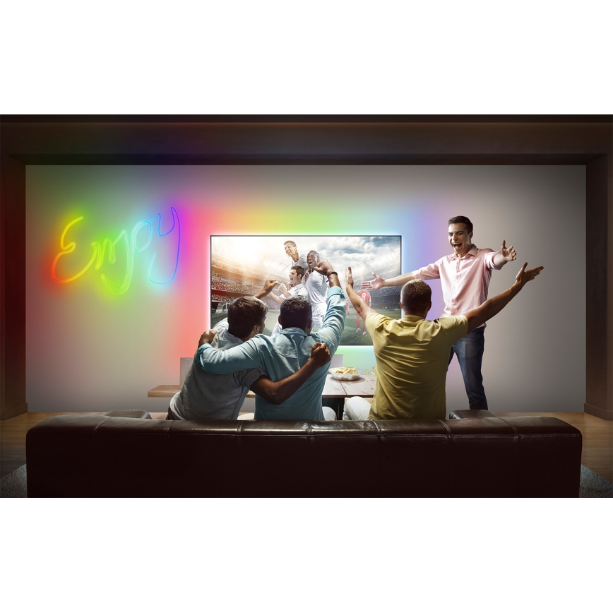Osram - Dimbar RGB-utomhus-LED-remsa SMART+ MAGIC 3m LED/15W/230V IP44 Wi-Fi + fjärrkontroll