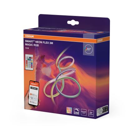 Osram - Dimbar RGB-utomhus-LED-remsa SMART+ MAGIC 3m LED/15W/230V IP44 Wi-Fi + fjärrkontroll