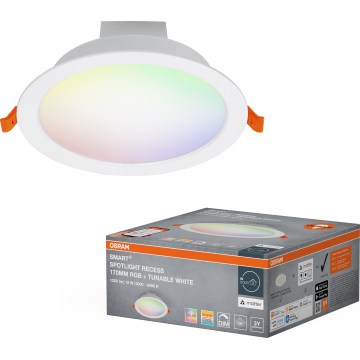 Osram - LED RGB Dimbart infälld downlight SMART+ DOWNLIGHT LED/12W/230V 3000-6500K Wi-Fi