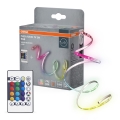 Osram - LED RGB dimmbar remsa för TV FLEX AUDIO 2 m LED/3,6 W/5 V + fjärrkontroll