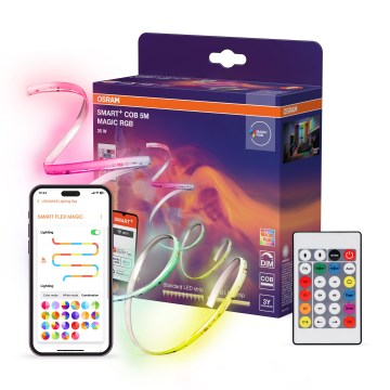 Osram - LED RGB dimmbar remsa SMART+ MAGIC 5m LED/35W/230V Wi-Fi + fjärrkontroll