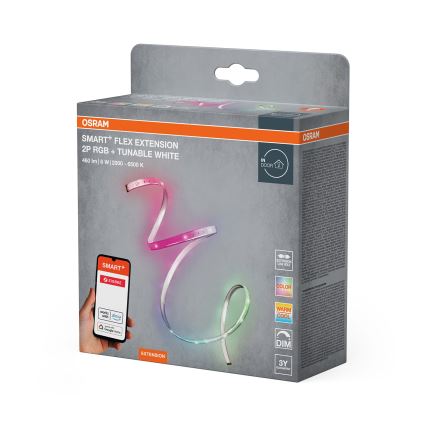 Osram - LED RGB+TW dimbar förlängningsremsa SMART+ FLEX 1,2m LED/6W/12V