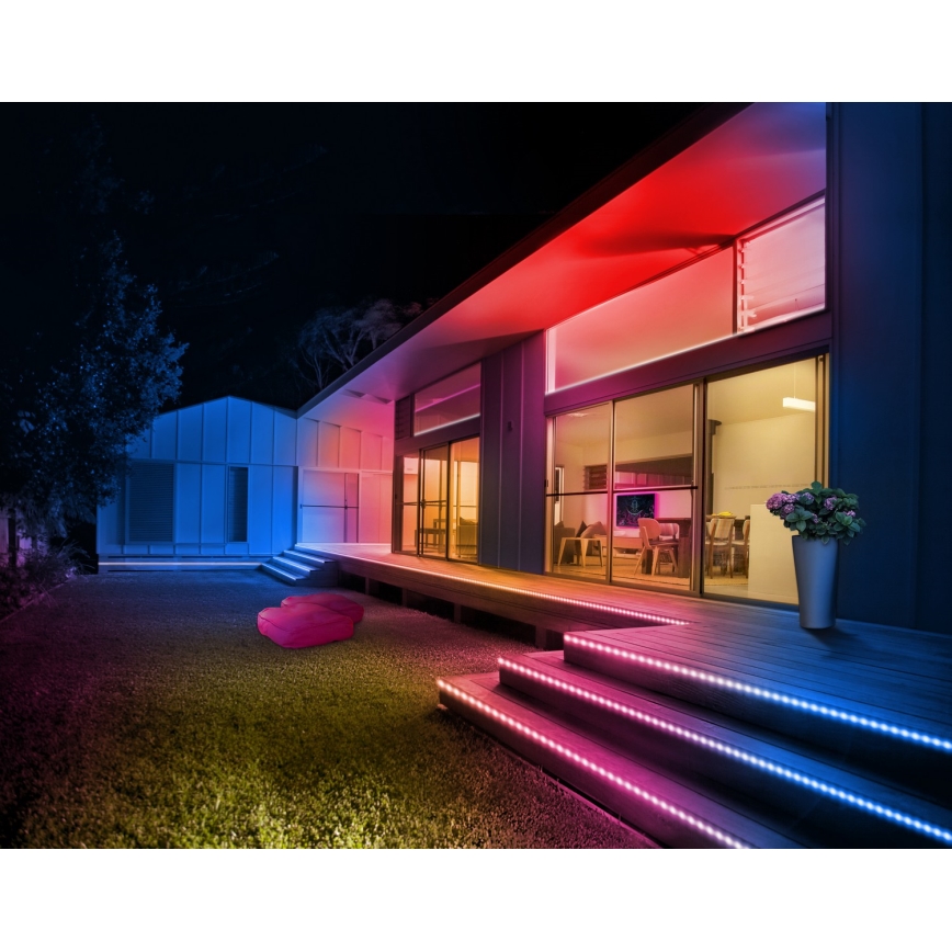 Osram - LED RGB+TW dimbar utomhus-LED-remsa SMART+ FLEX 3m LED/12,5W/230V 2700-6500K IP44 Wi-Fi