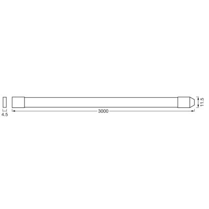 Osram - LED RGB+TW dimbar utomhus-LED-remsa SMART+ FLEX 3m LED/12,5W/230V 2700-6500K IP44 Wi-Fi