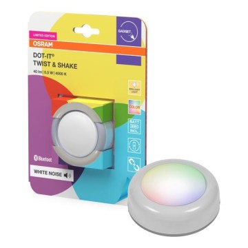 Osram - LED RGBW Dimbar beröringsstyrd orienteringslampa SMART+ DOT-IT LED/0,5W/3,7V 300 mAh