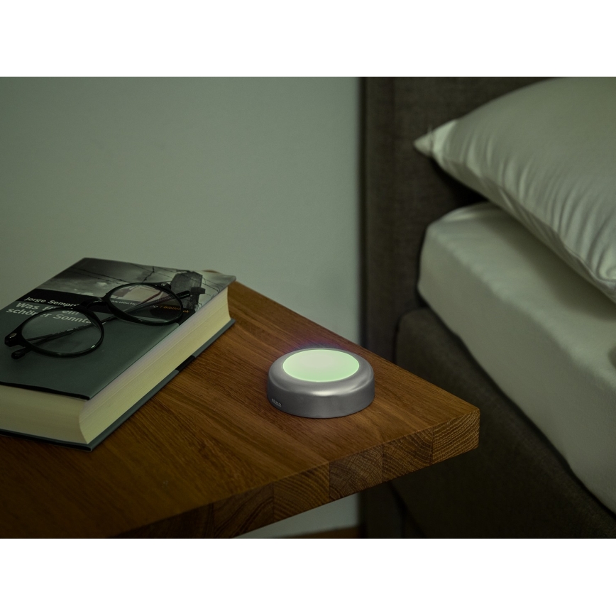 Osram - LED RGBW dimmbar beröringsstyrd orienteringslampa SMART+ DOT-IT LED/0,5W/3,7V 300 mAh