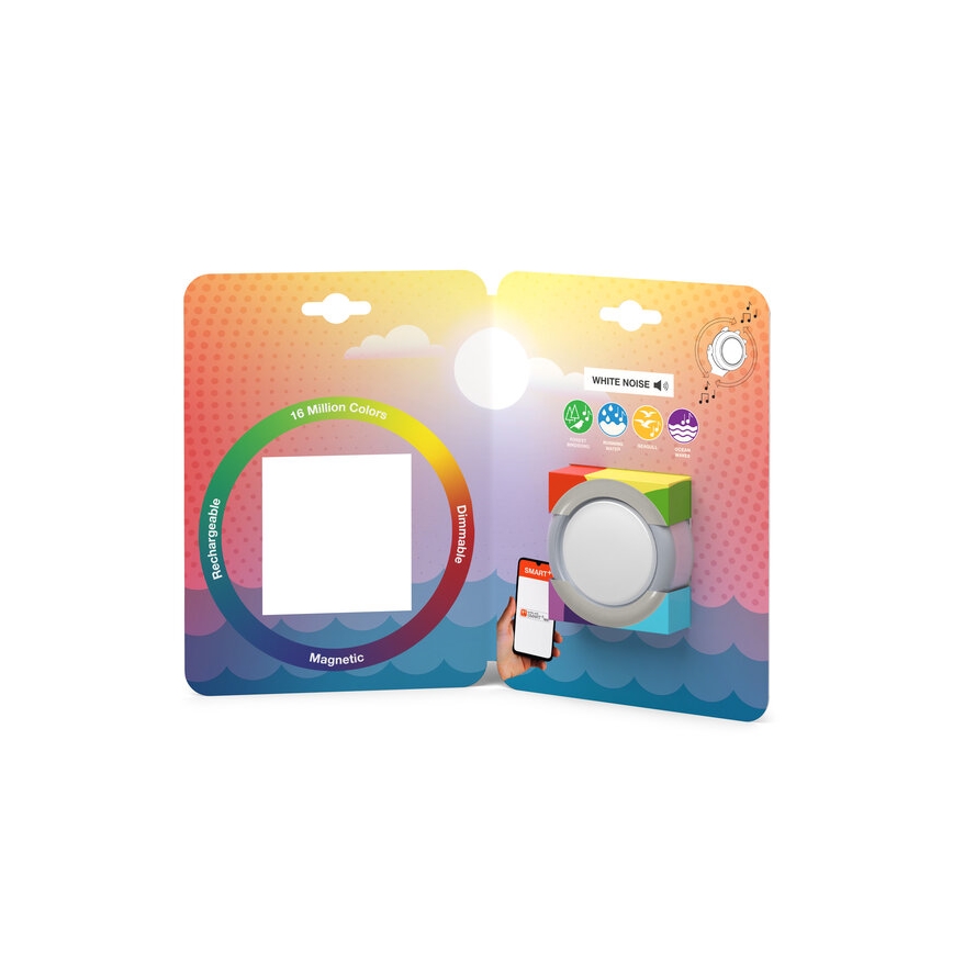 Osram - LED RGBW dimmbar beröringsstyrd orienteringslampa SMART+ DOT-IT LED/0,5W/3,7V 300 mAh
