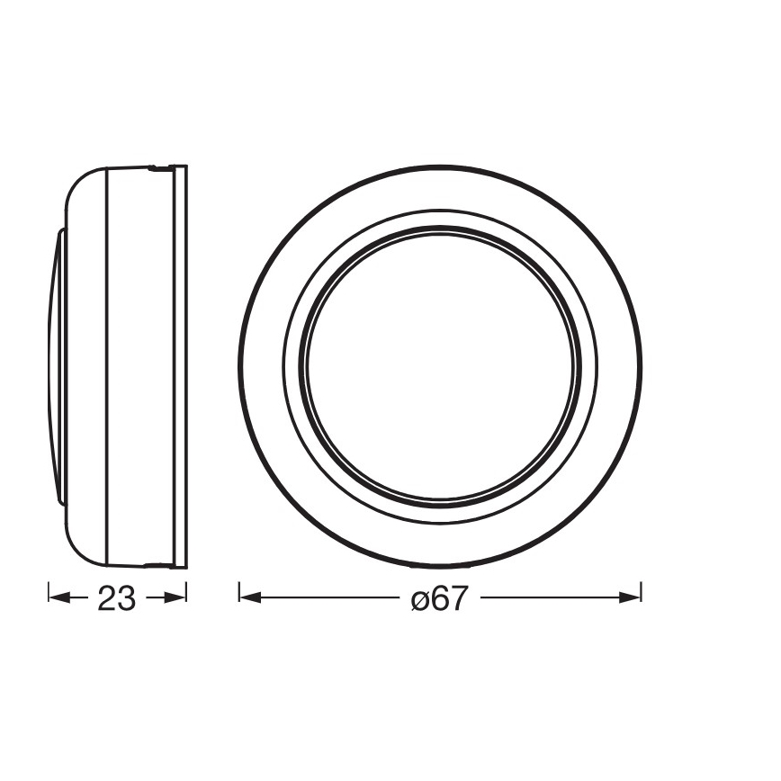 Osram - LED RGBW dimmbar beröringsstyrd orienteringslampa SMART+ DOT-IT LED/0,5W/3,7V 300 mAh