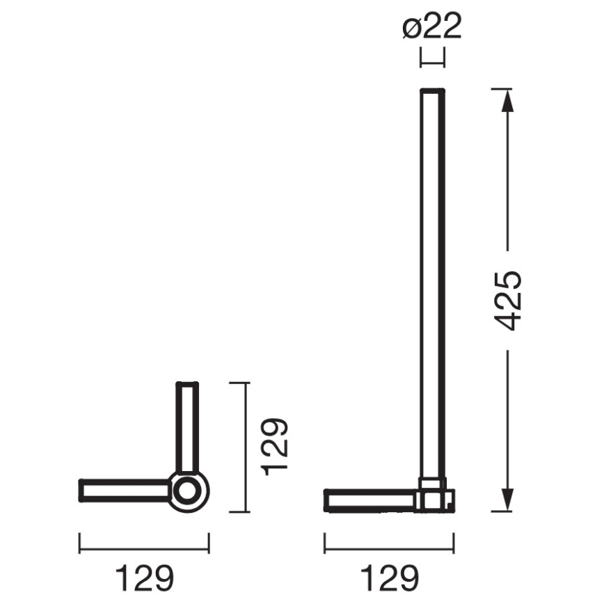 Osram - RGBW-LED dimbar bordslampa SMART+ MAGIC LED/7,5W/230V 2700-6500K svart Wi-Fi + fjärrkontroll