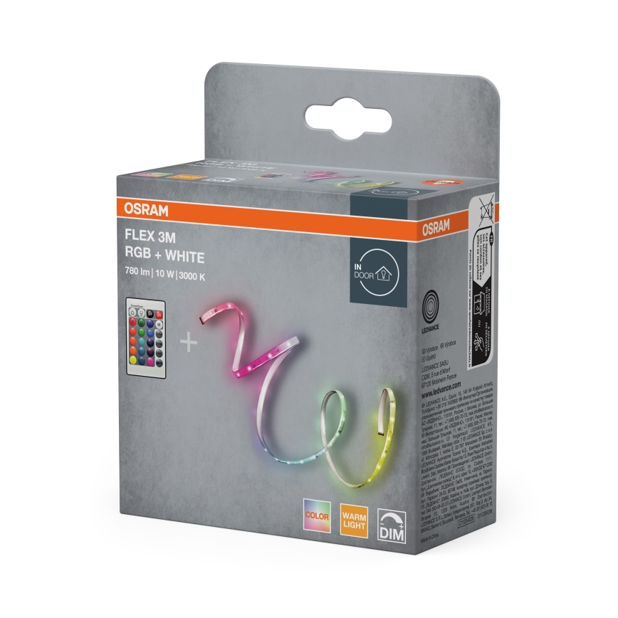 Osram - LED RGBW dimbar LED-remsa FLEX 3m LED/10W/230V + fjärrkontroll