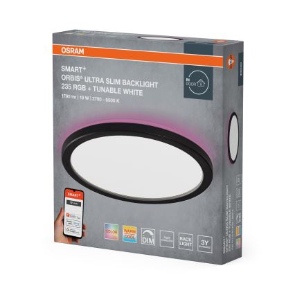 Osram - LED RGBW dimbar takarmatur SMART+ ORBIS LED/19W/230V Ø 23,5 cm 2700-6500K Wi-Fi